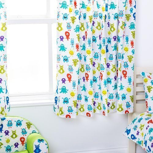 Ready Steady Bed Childrens Bedroom Colourful Curtains