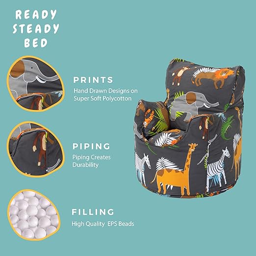 Ready steady store bed bean bag