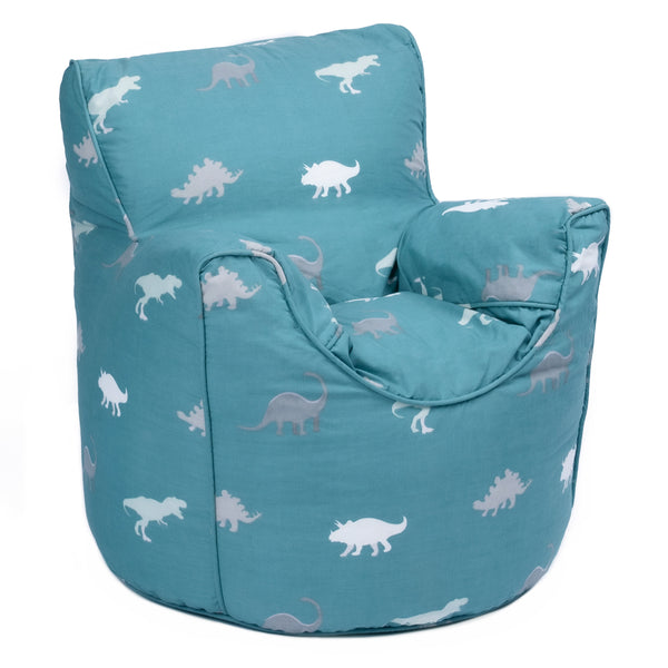 Printed Bean Bag Chair Kids Indoor Childrens Bean Bags Highback Pouffes