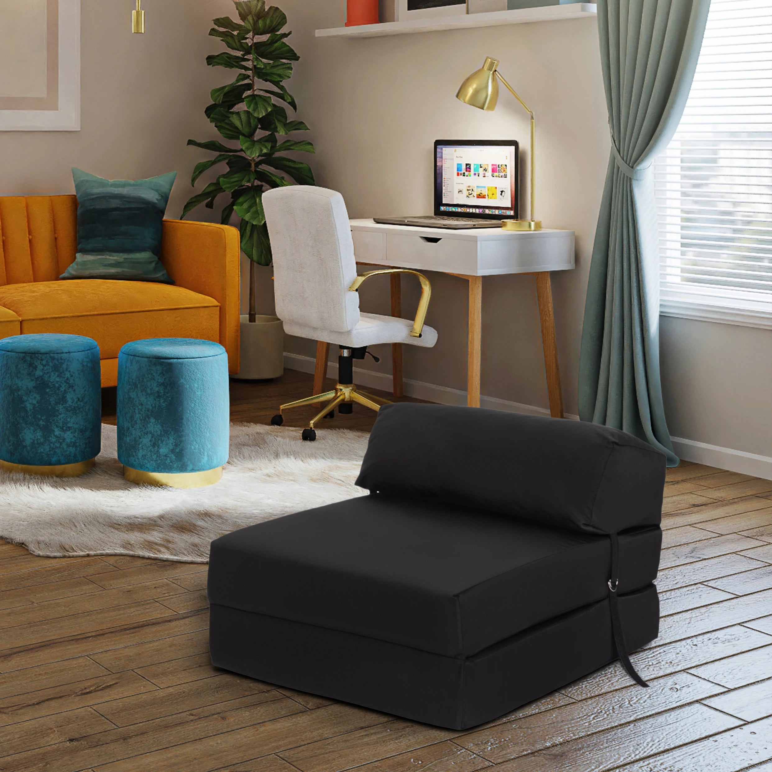 Single Z Bed for Kids – Foldable Mattress, Futon, Sofa Bed & Guest ...
