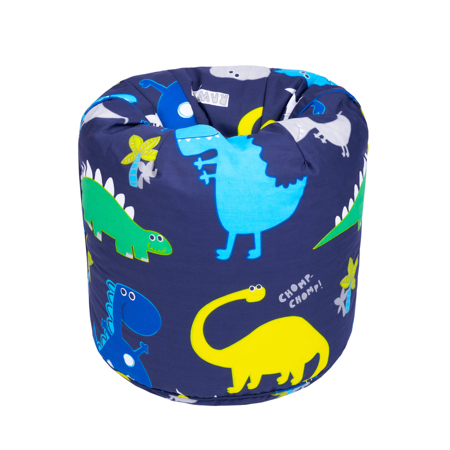 Bean Bag Chair Kids Bean Bags Printed Round Kiddies Beanbag with Carry Handle