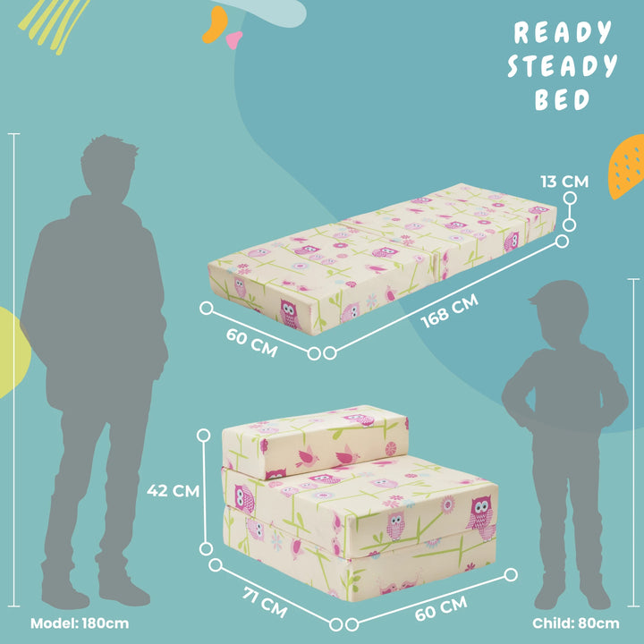 folding mattress single