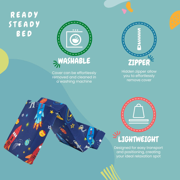 foldable mattress single