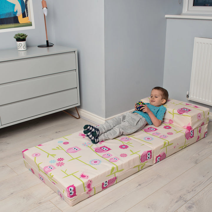 kids camping bed