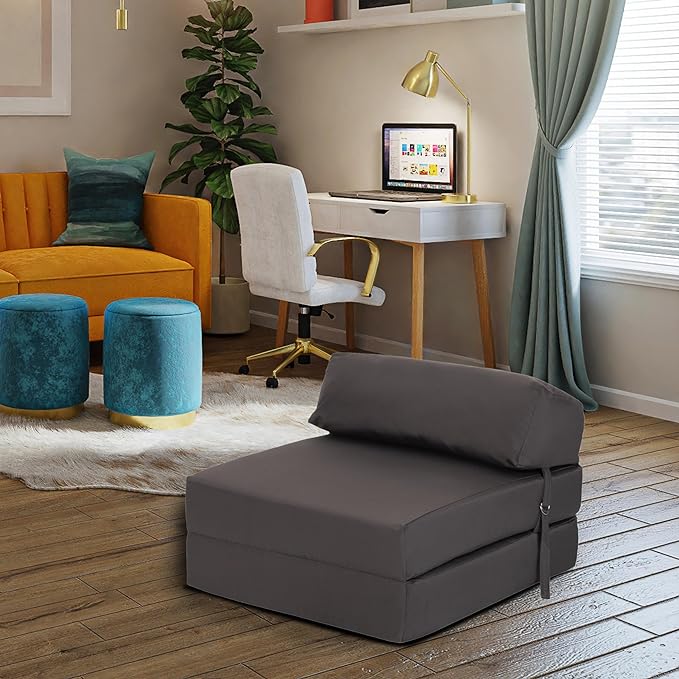 Water Resistant Fold out Z Bed Chair Bed Folding Mettrass Futon Sofa Bed Sleeping Mettrasse
